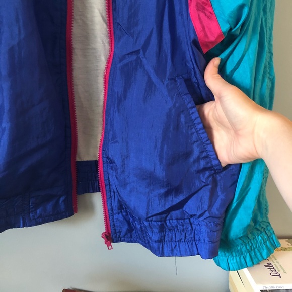 Retro 80s Neon Windbreaker - Picture 5 of 6